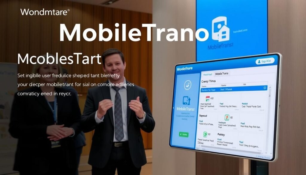 Gambar Wondershare MobileTrans dengan antarmuka yang intuitif