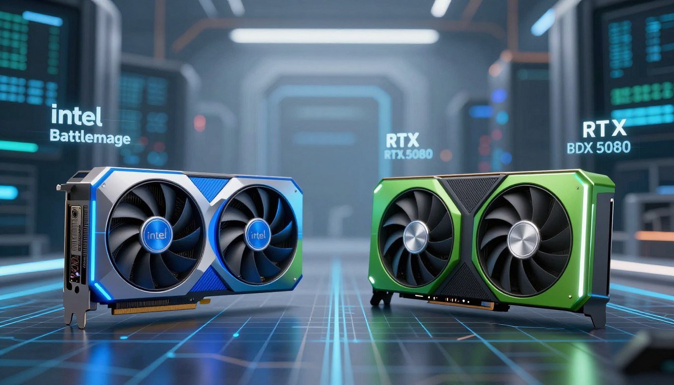 Intel Battlemage vs RTX 5080